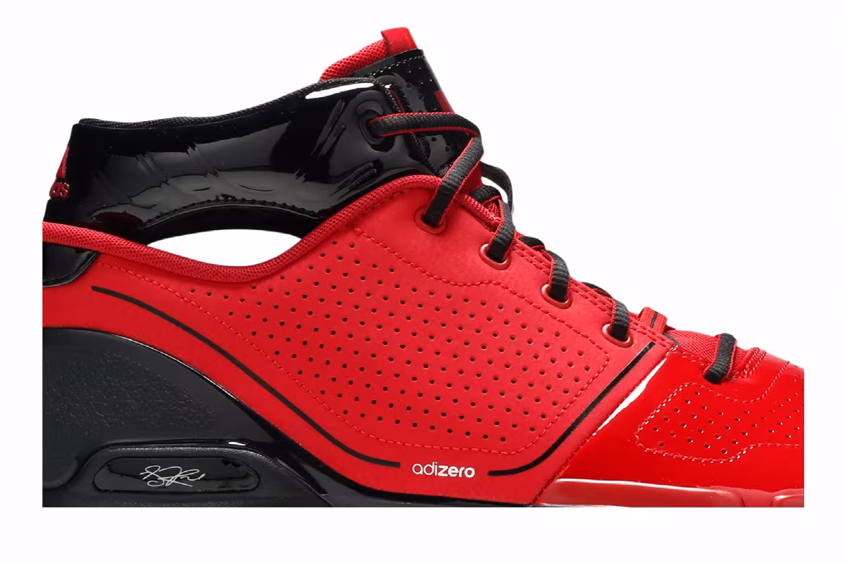 adidas Adizero Rose 1 Scarlet, view 3
