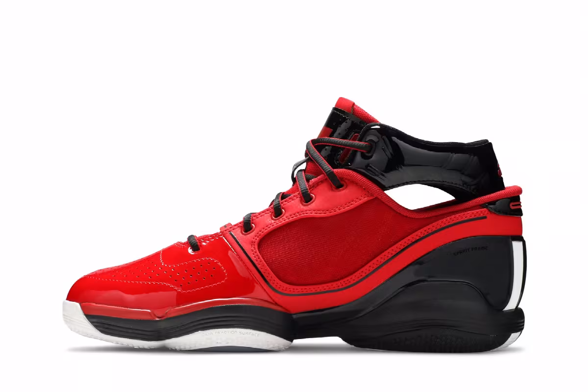 adidas Adizero Rose 1 Scarlet, view 4