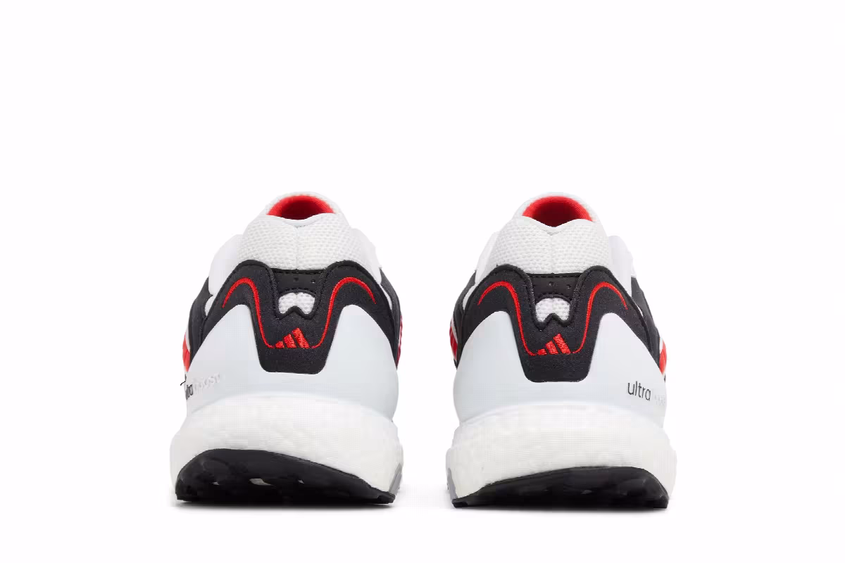 adidas UltraBoost Supernova DNA White Vivid Red, view 7