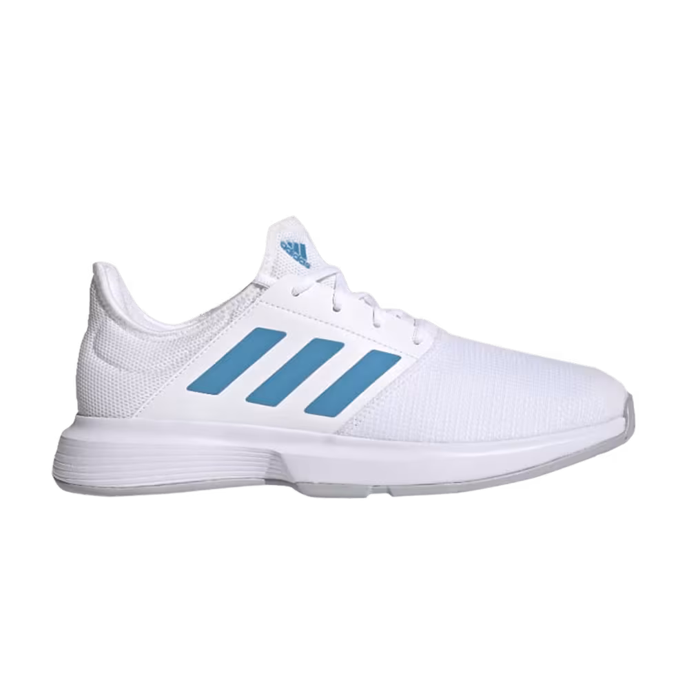 Adidas GameCourt White Sonic Aqua
