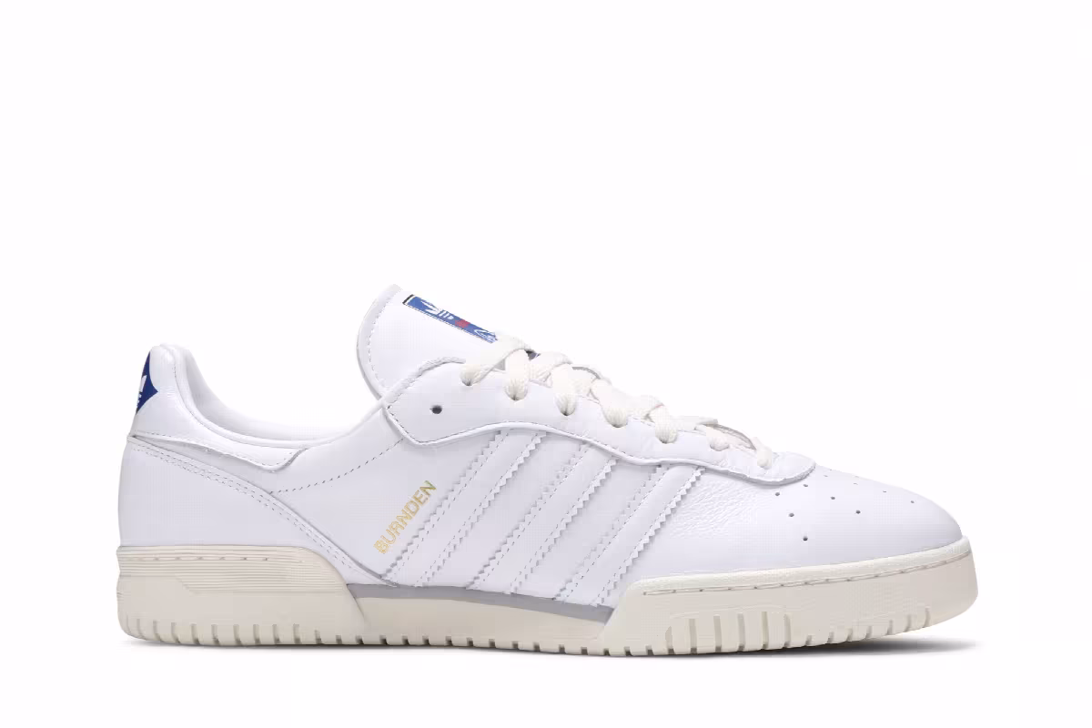 adidas Burnden SPZL White Polar Blue, view 2