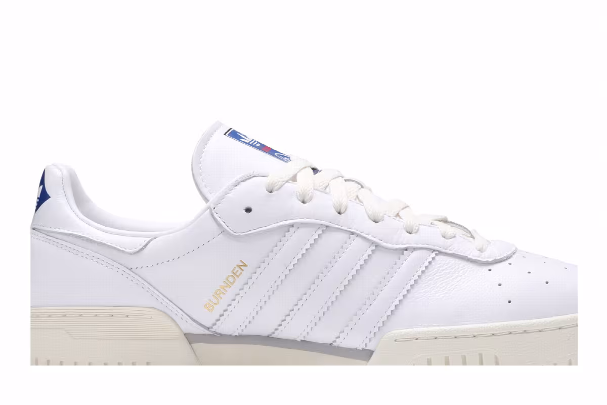 adidas Burnden SPZL White Polar Blue, view 3