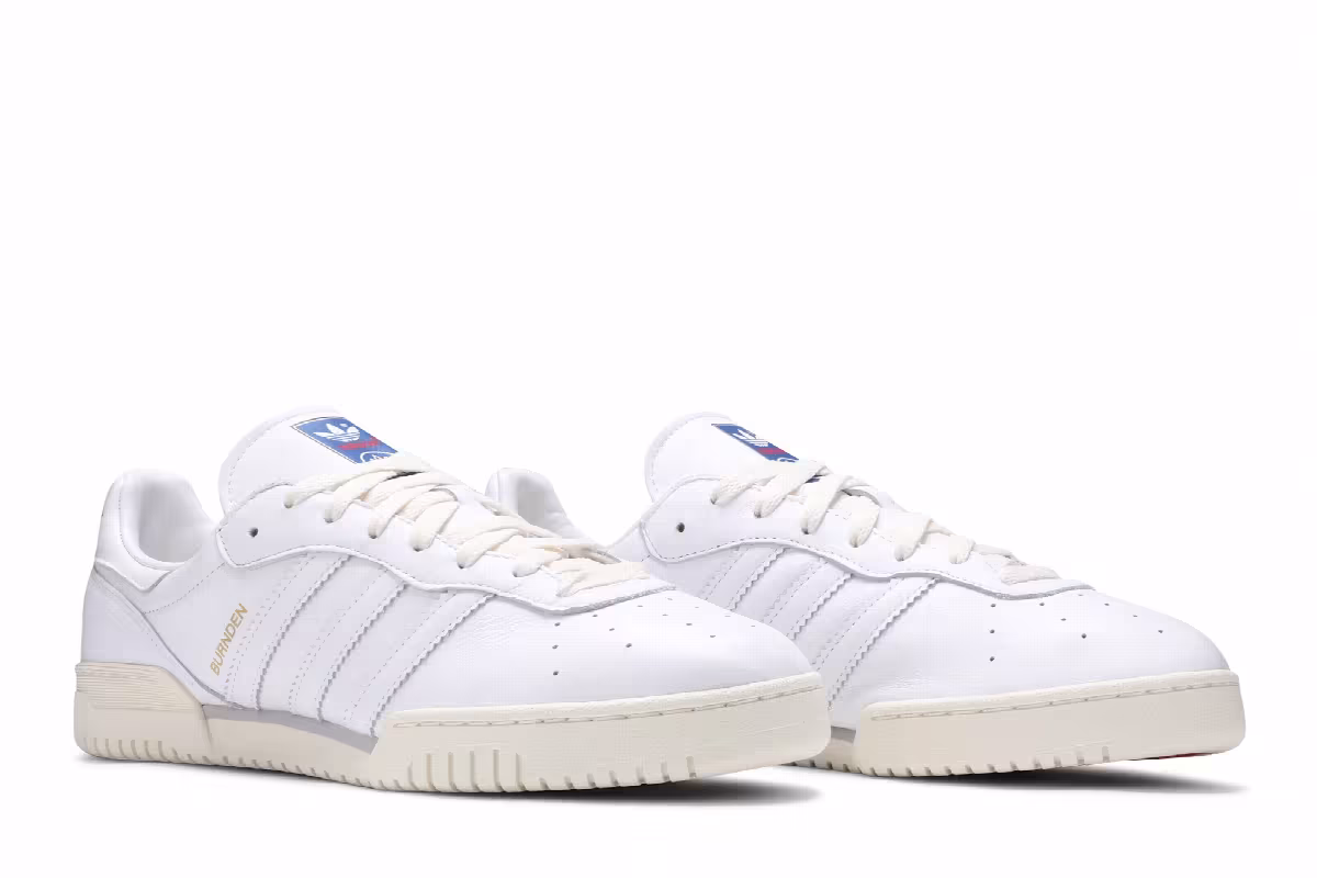 adidas Burnden SPZL White Polar Blue, view 9
