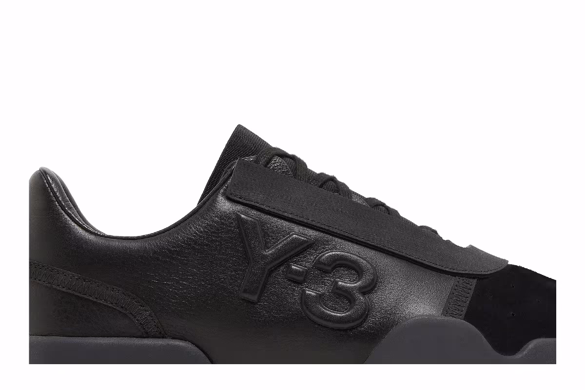 adidas Y-3 Yunu Triple Black, view 3