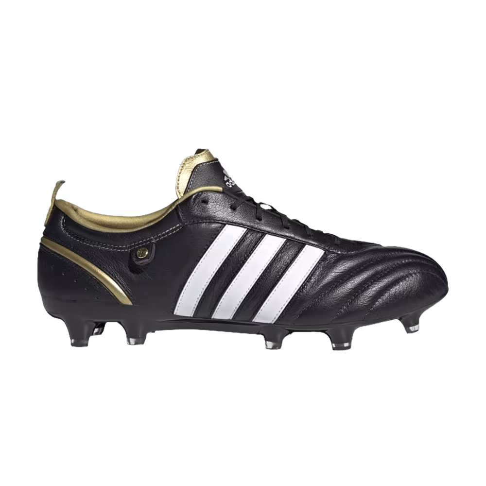 Adidas Adipure FG Black Gold Metallic