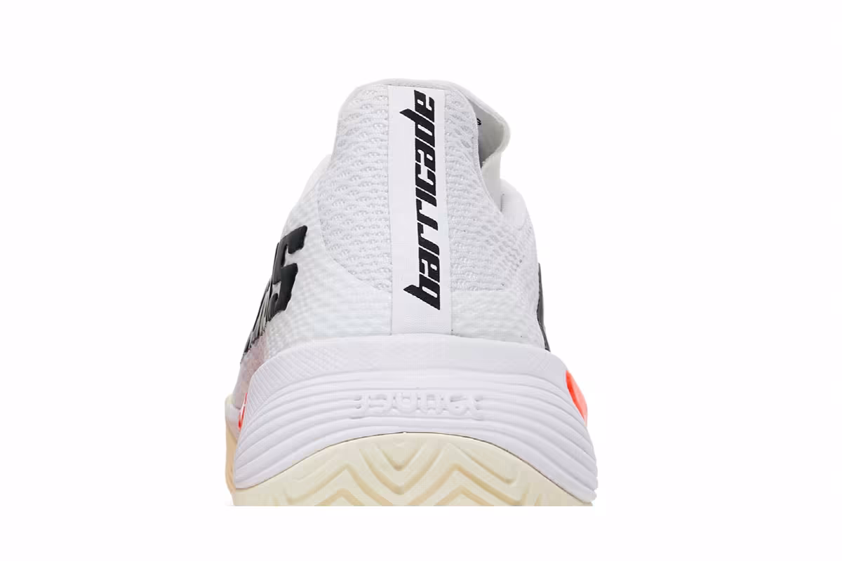 Adidas Barricade Tokyo White Solar Red, view 8