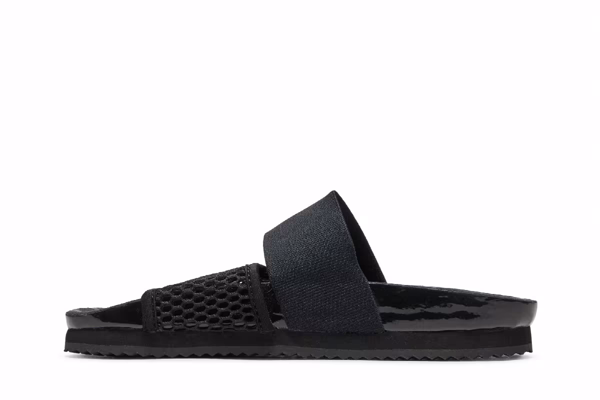 Stella McCartney x adidas Women's Lette Slide Core Black, view 4