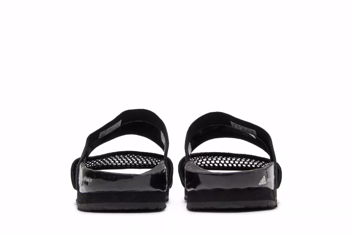Stella McCartney x adidas Women's Lette Slide Core Black, view 7