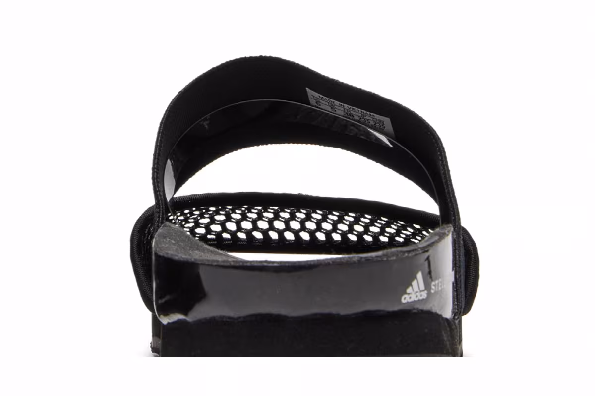 Stella McCartney x adidas Women's Lette Slide Core Black, view 8