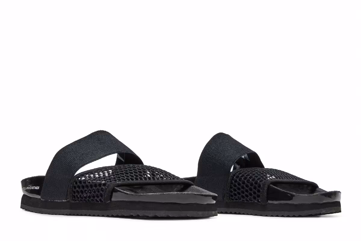Stella McCartney x adidas Women's Lette Slide Core Black, view 9