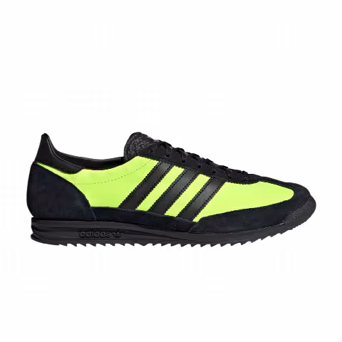 Adidas SL72 'Black Solar Yellow'