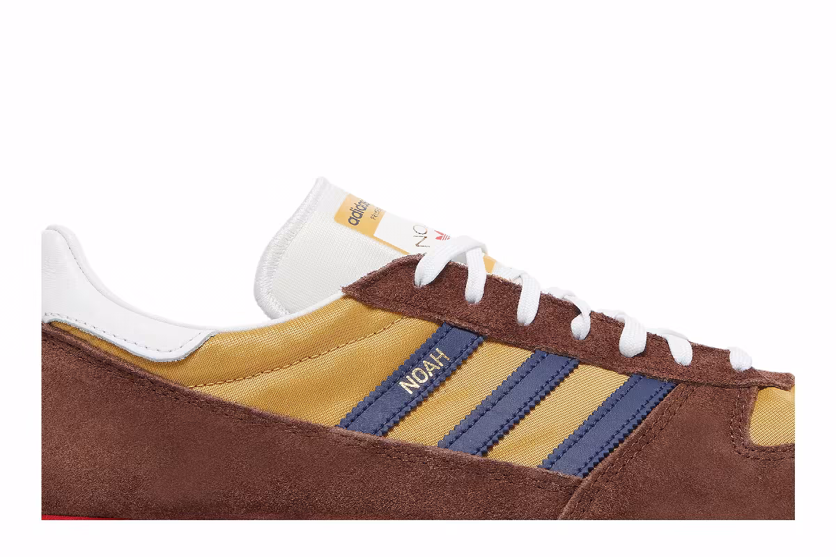 Noah x adidas Vintage Runner Brown Dark Blue, view 3