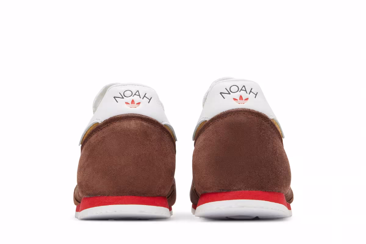 Noah x adidas Vintage Runner Brown Dark Blue, view 7