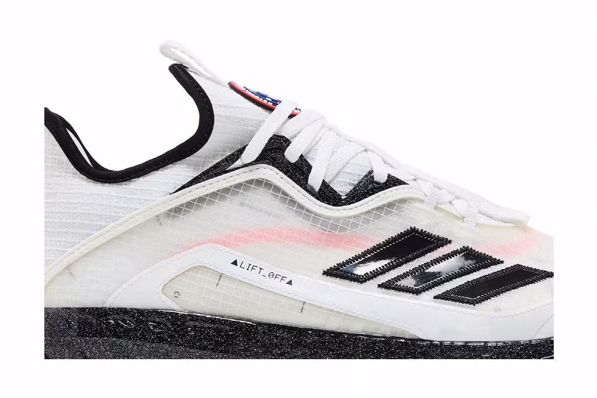 ISS US National Lab x adidas Icon 6 Liftoff White Black, view 3