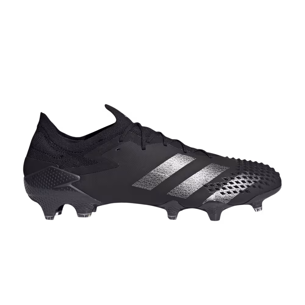 Adidas Predator Mutator 20.1 FG Demonskin - Black Silver Metallic