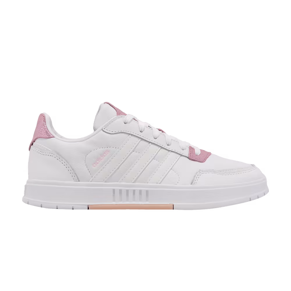 adidas Women's Courtmaster White Clear Pink