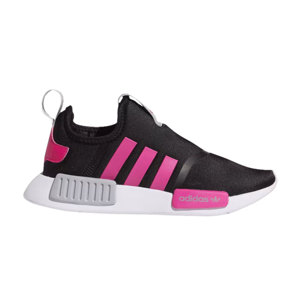 Adidas NMD 360 Little Kid Black Shock Pink