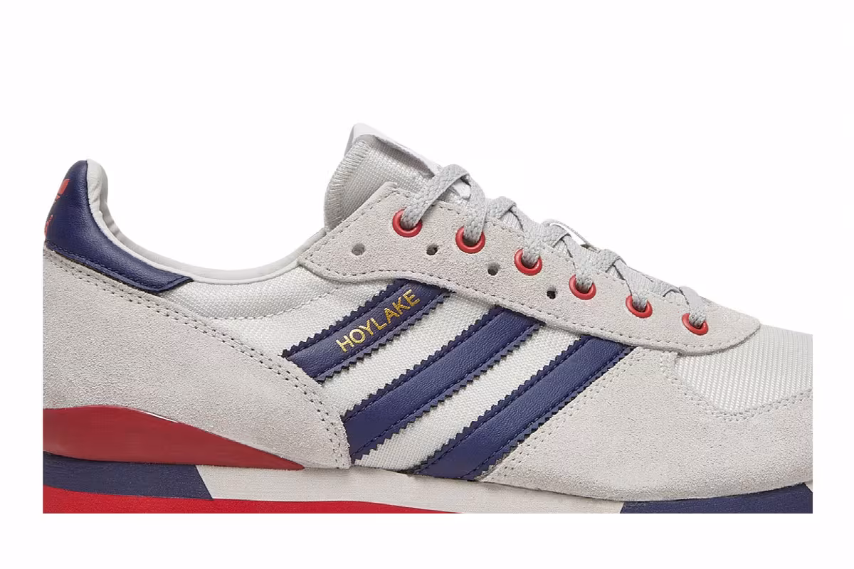 adidas Hoylake SPZL Grey Power Red, view 3