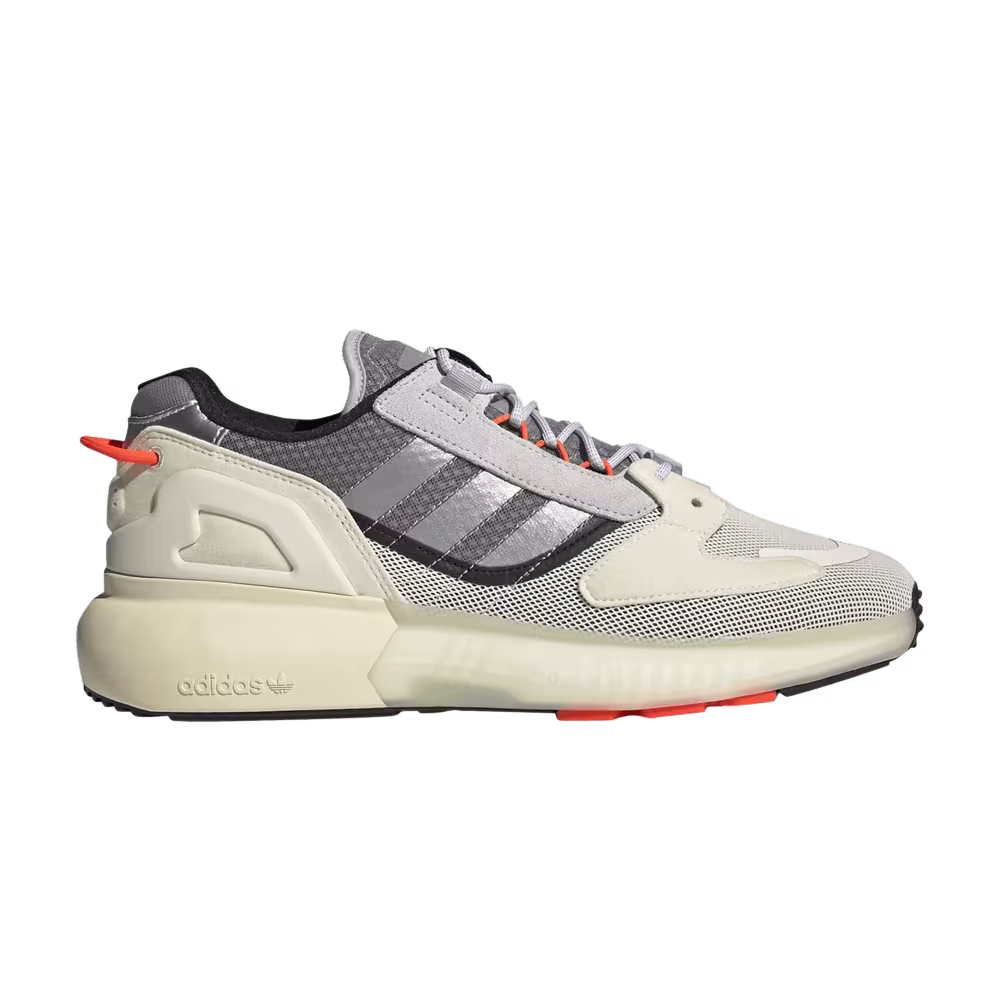 adidas ZX 5K Boost Silver Metallic Cream White