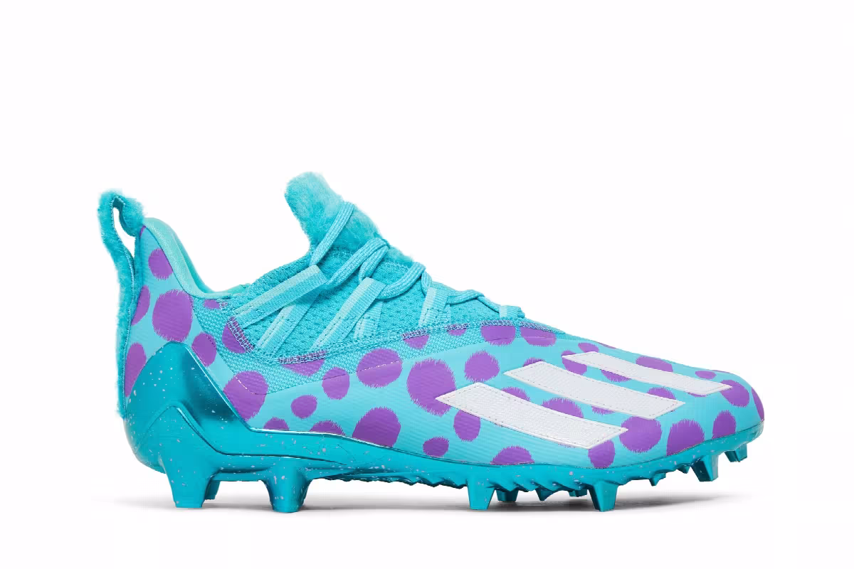 Monsters Inc. x adidas Adizero Cleats Mike & Sulley, view 2