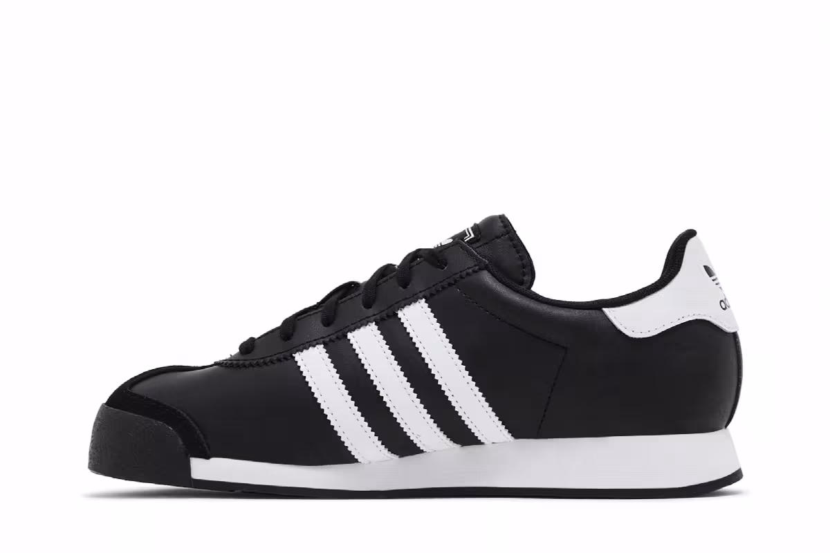 Adidas Samoa K Black White, view 4