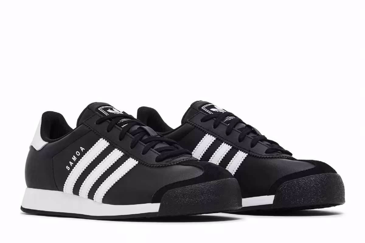 Adidas Samoa K Black White, view 9