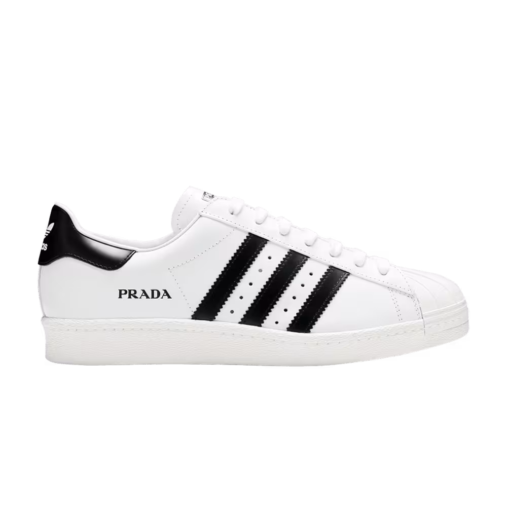 Prada x adidas Superstar White Black