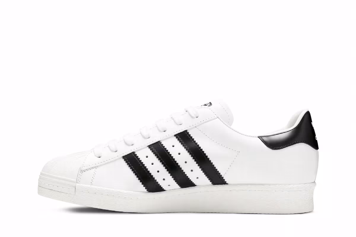 Prada x adidas Superstar White Black, view 4