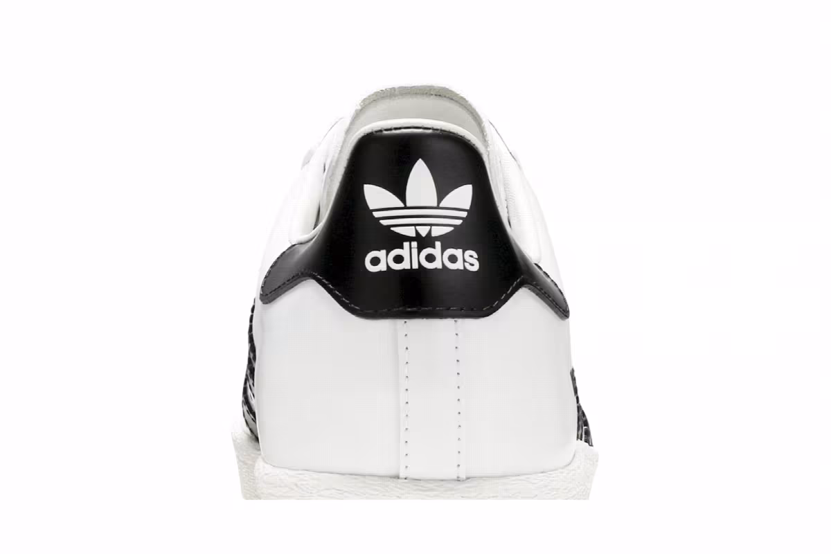 Prada x adidas Superstar White Black, view 8