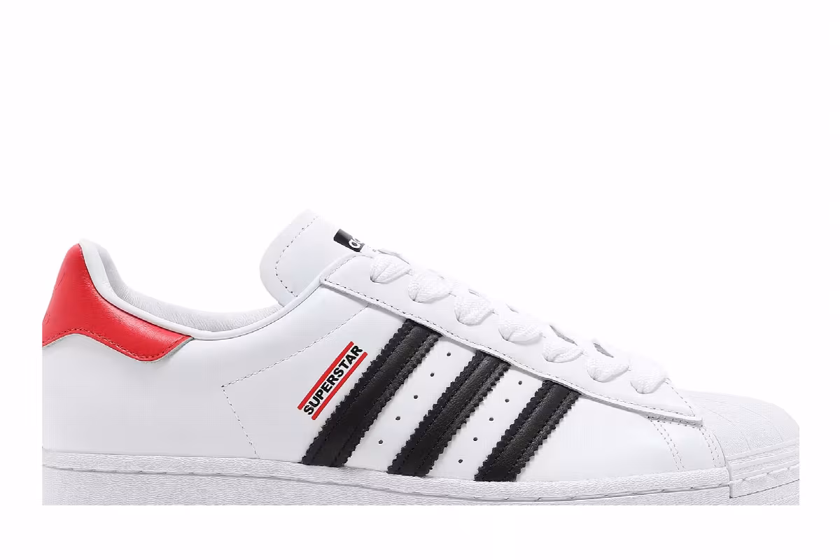 Run DMC x adidas Superstar 50th Anniversary, view 3