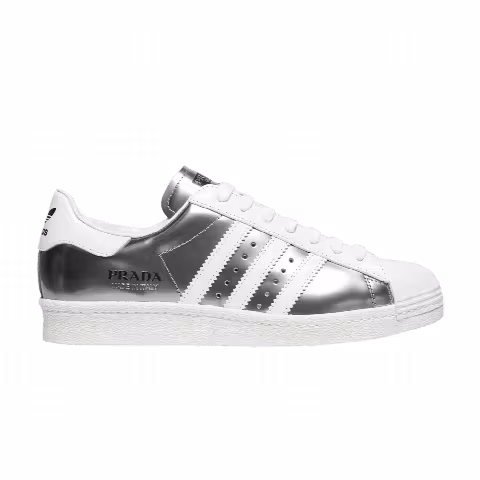 Prada x adidas Superstar 'Silver Metallic'