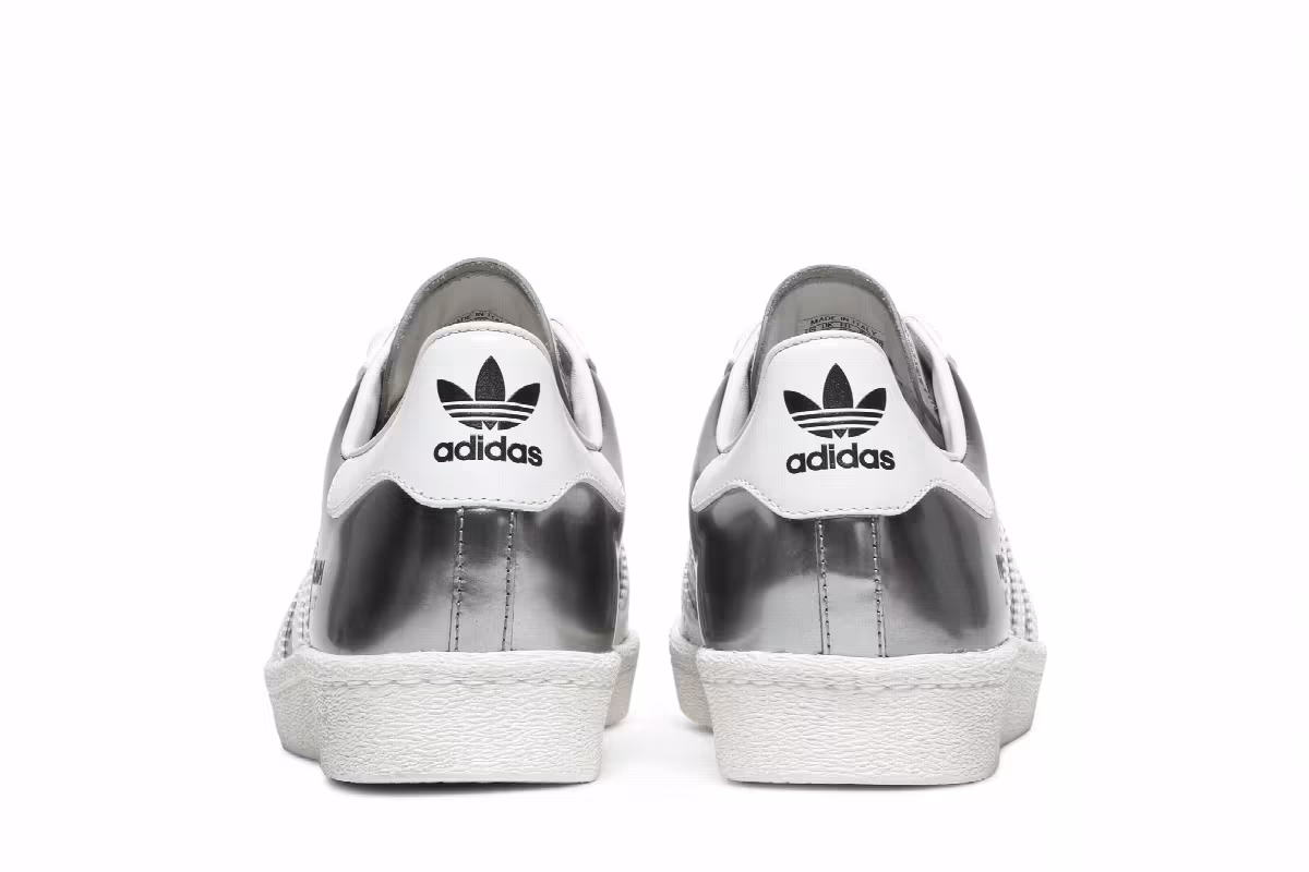 Prada x adidas Superstar Silver Metallic, view 7