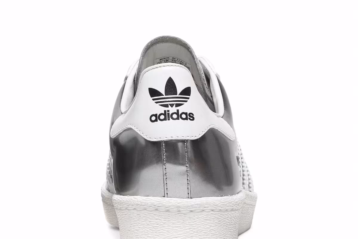 Prada x adidas Superstar Silver Metallic, view 8