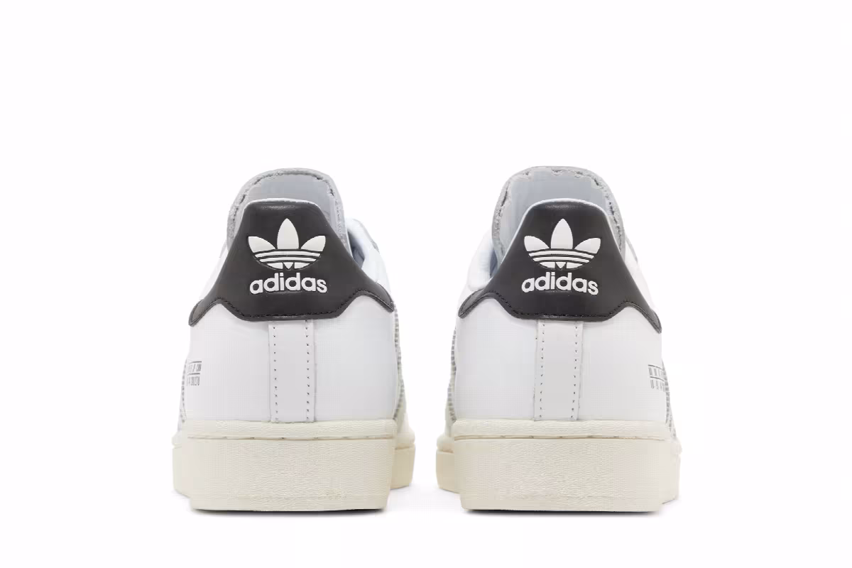 Adidas Superstar Size Tag - Cloud White, view 7