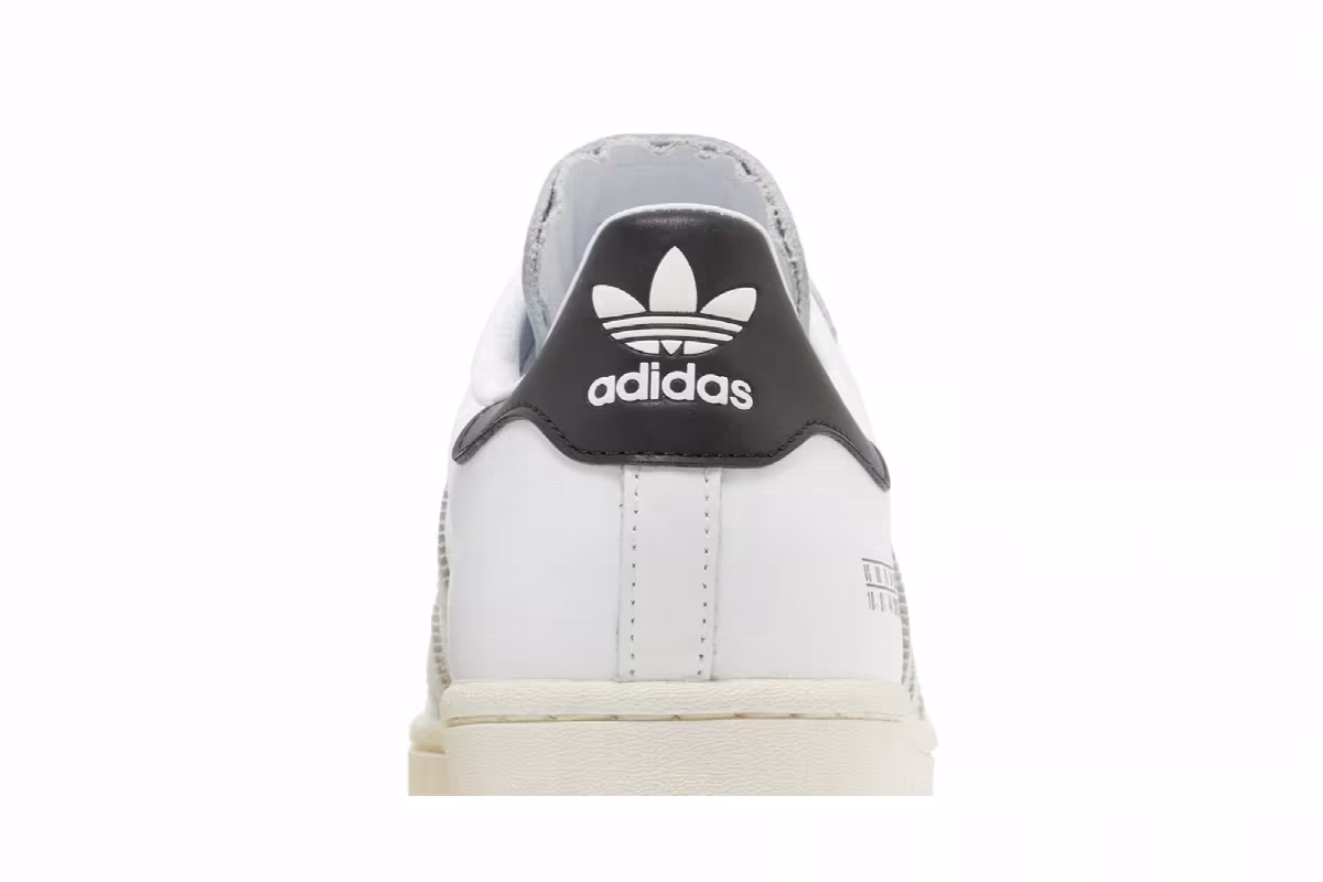 Adidas Superstar Size Tag - Cloud White, view 8