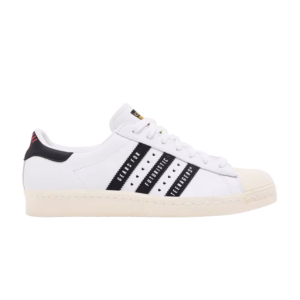 Human Made x adidas Superstar Gears For Futuristic Teenagers - White Black