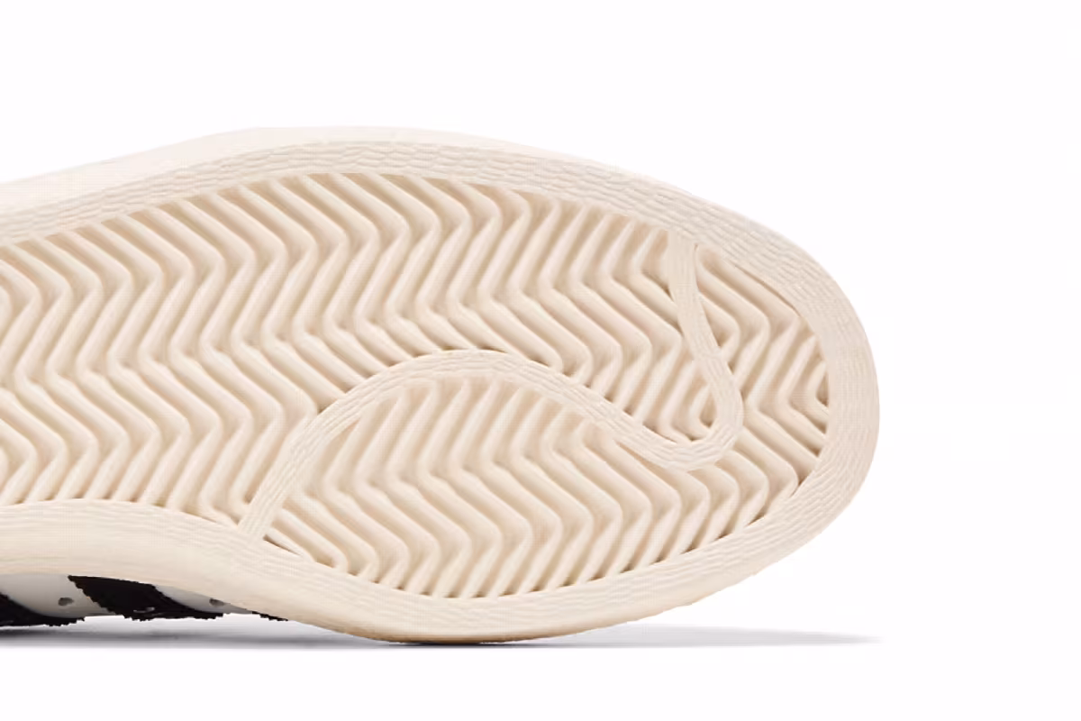 Human Made x adidas Superstar Gears For Futuristic Teenagers - White Black, view 6