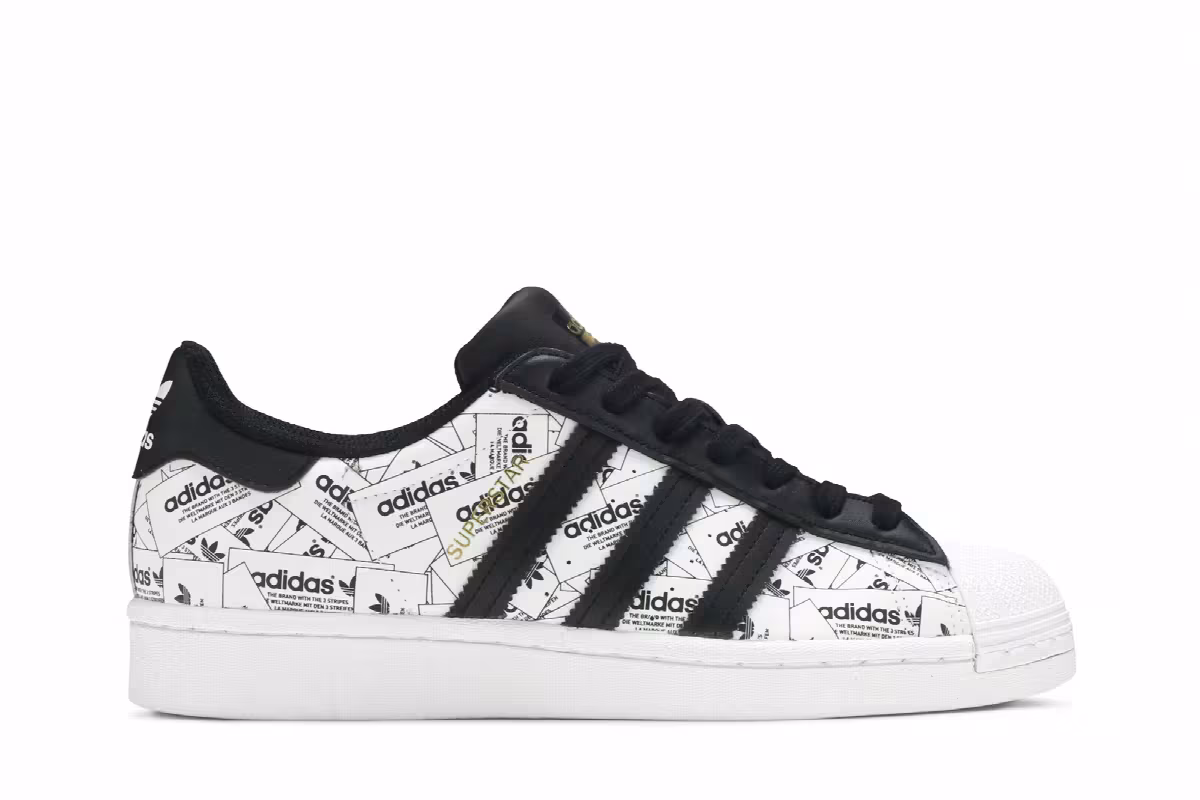 adidas Superstar Label Collage, view 2