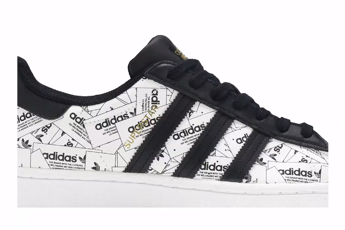 adidas Superstar Label Collage, view 3