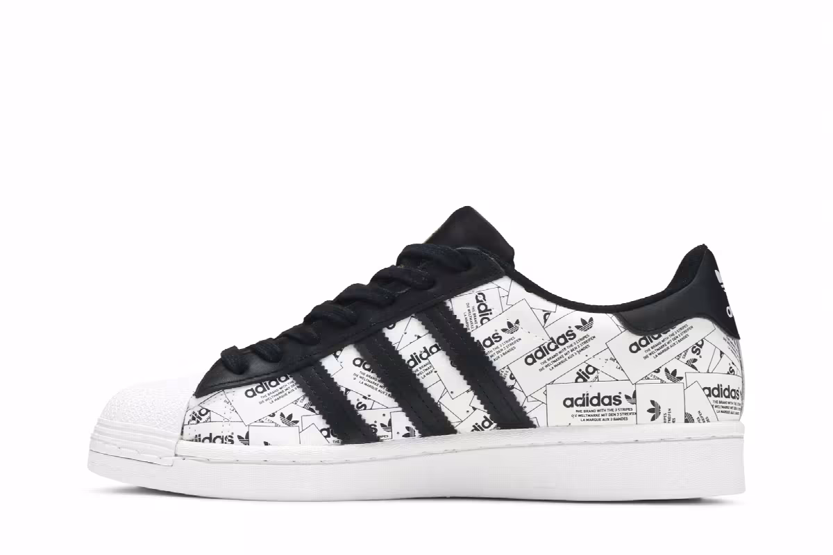 adidas Superstar Label Collage, view 4