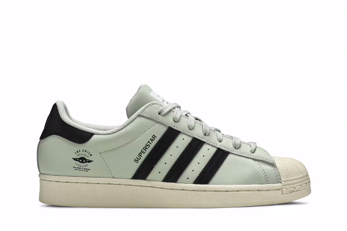 Star Wars x adidas Superstar The Child, view 2