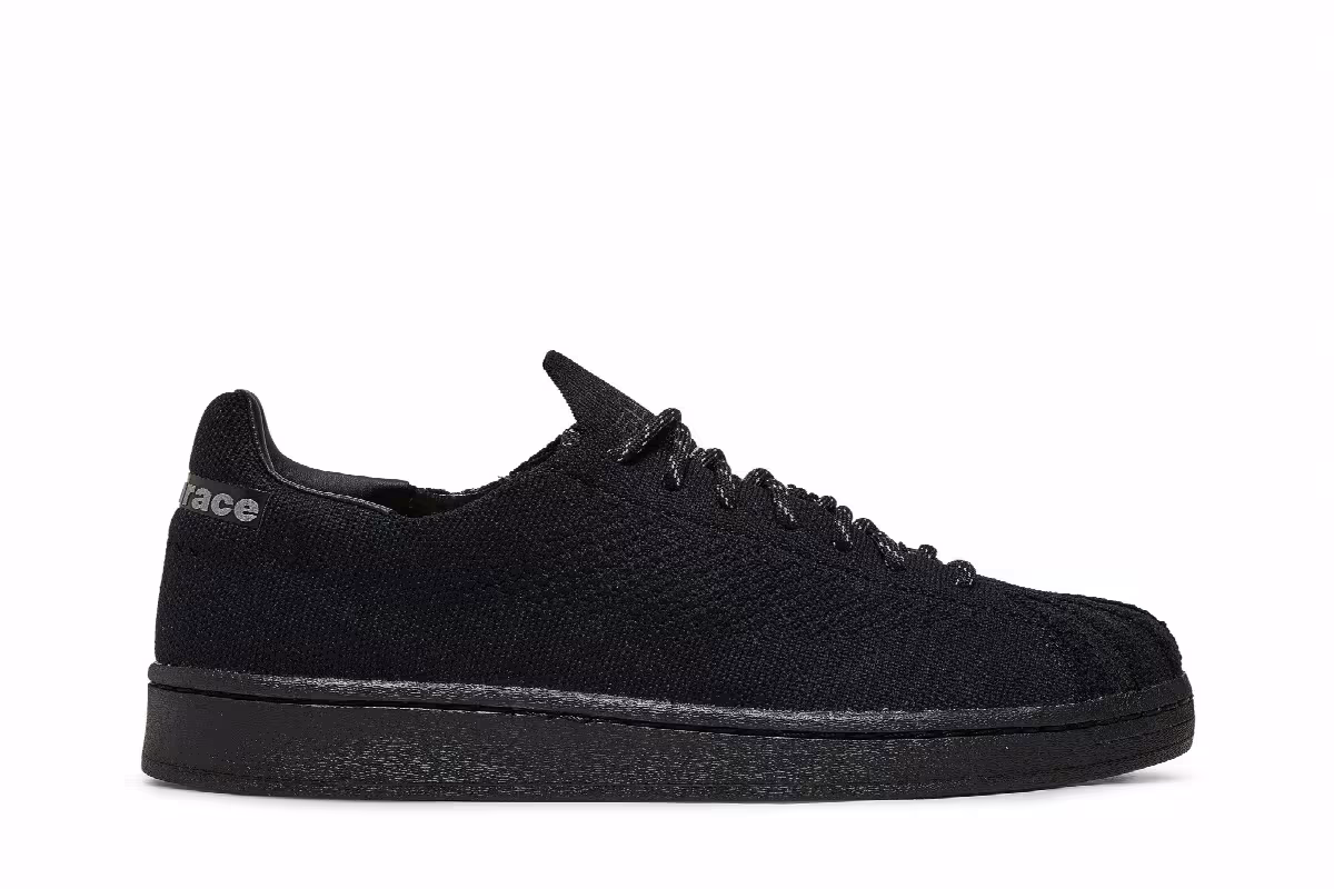 Pharrell x adidas Superstar Primeknit Black Future, view 2