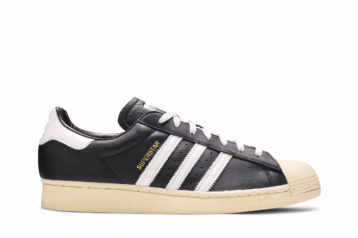 adidas Superstar Black White, view 2