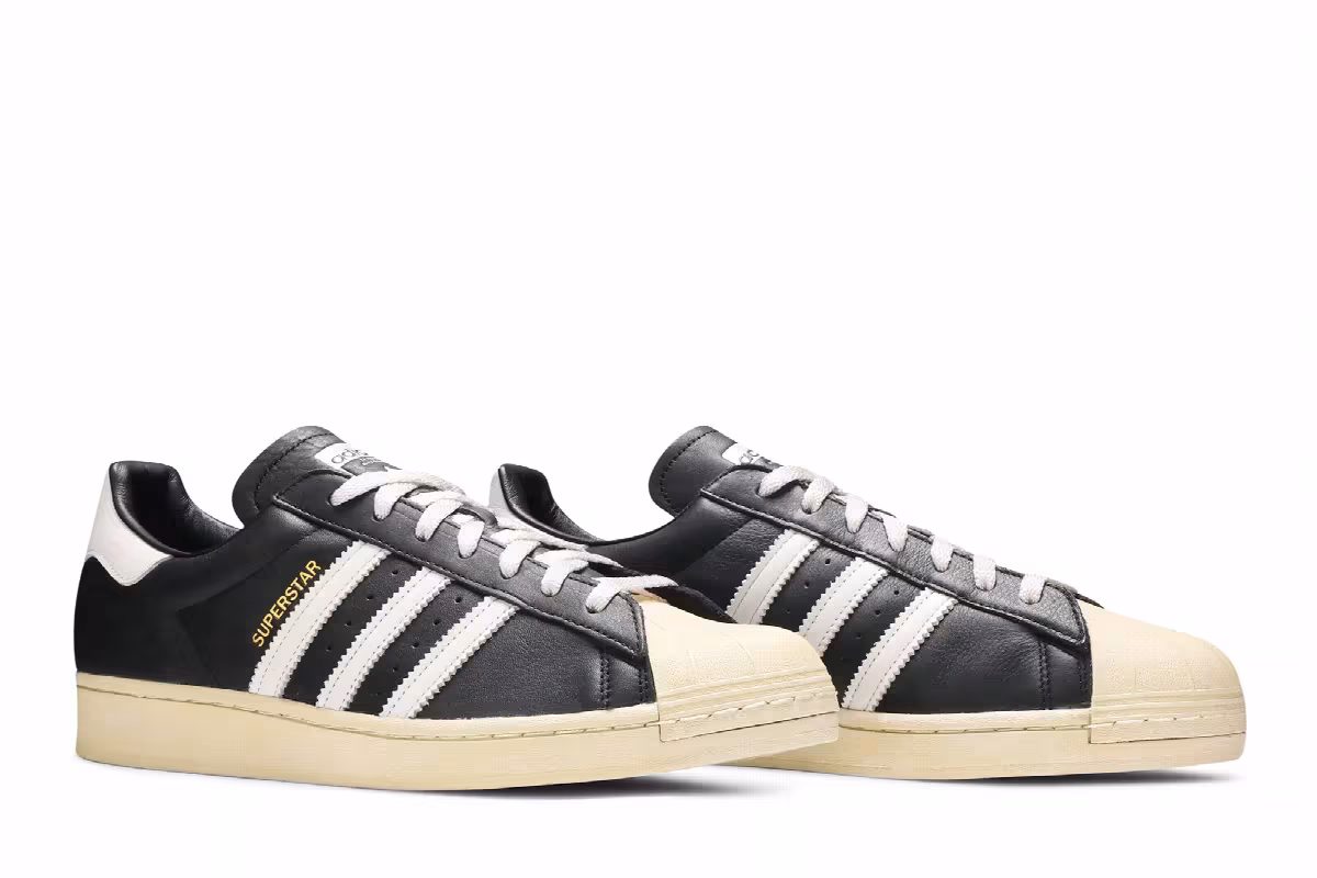 adidas Superstar Black White, view 9