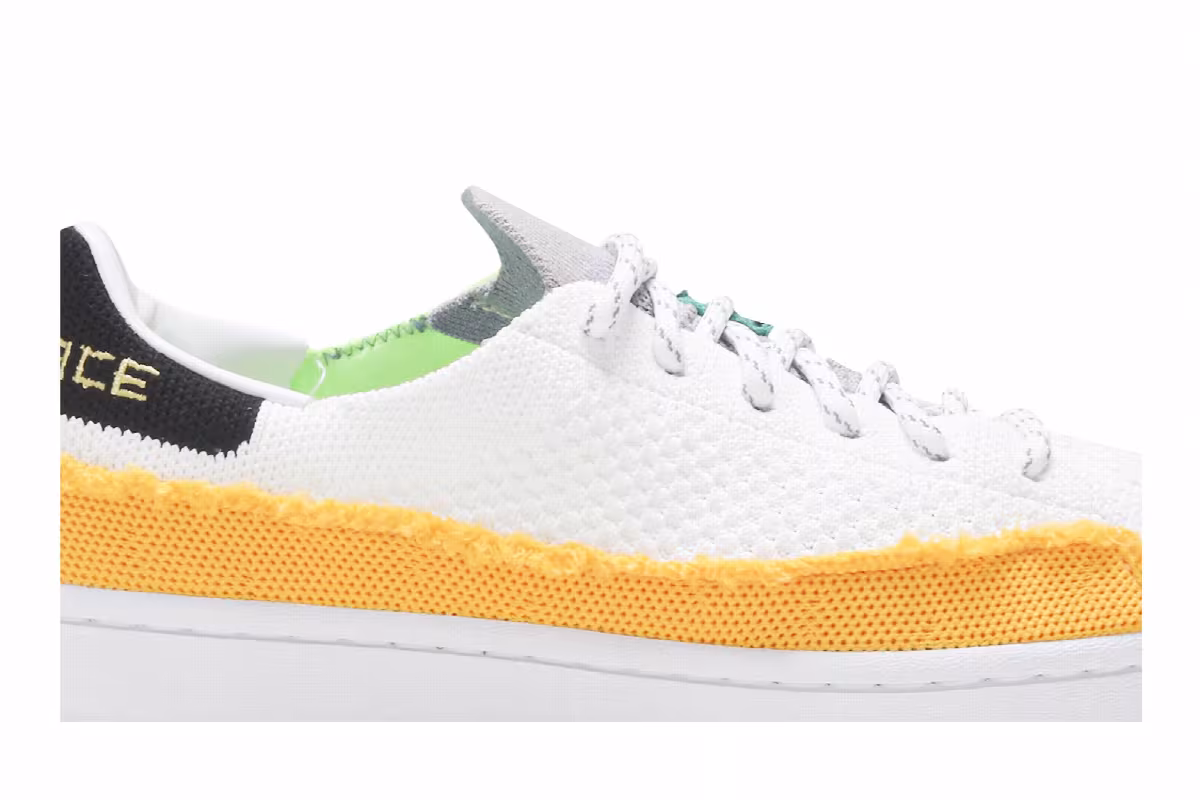 Pharrell x adidas Superstar Patchwork - White, view 3