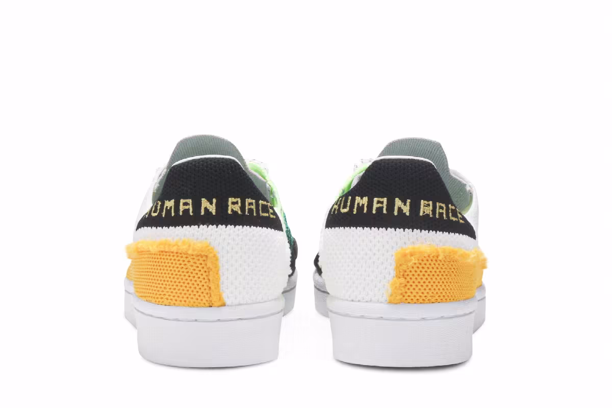 Pharrell x adidas Superstar Patchwork - White, view 7