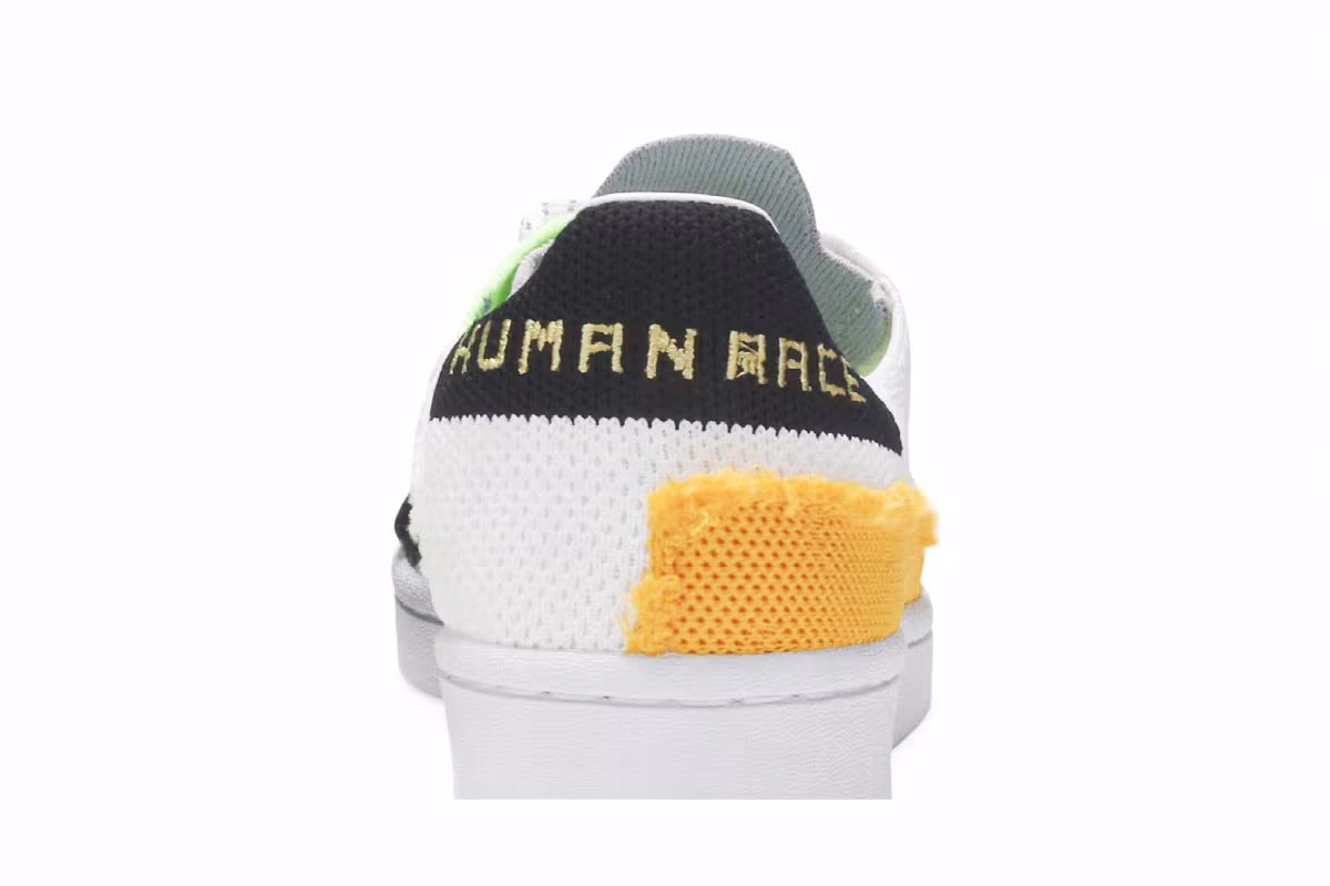 Pharrell x adidas Superstar Patchwork - White, view 8