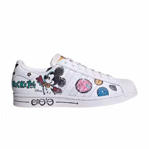 Kasing Lung x Disney x adidas Superstar 'Labubu Mickey Mouse'