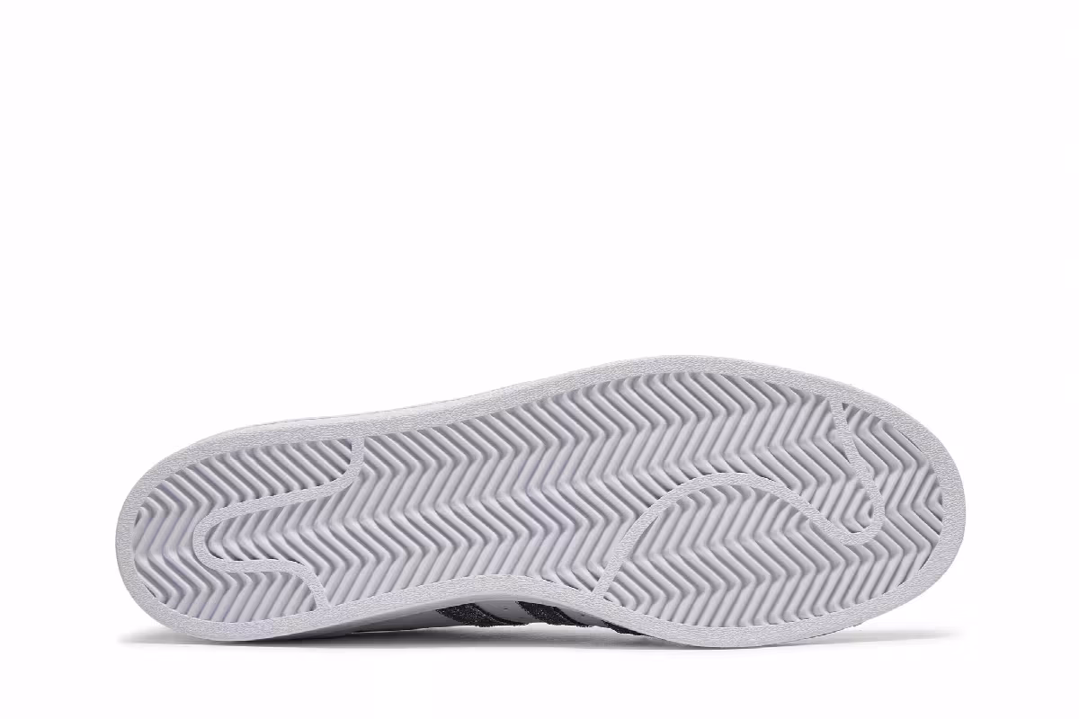Swarovski x adidas Superstar White Black, view 5