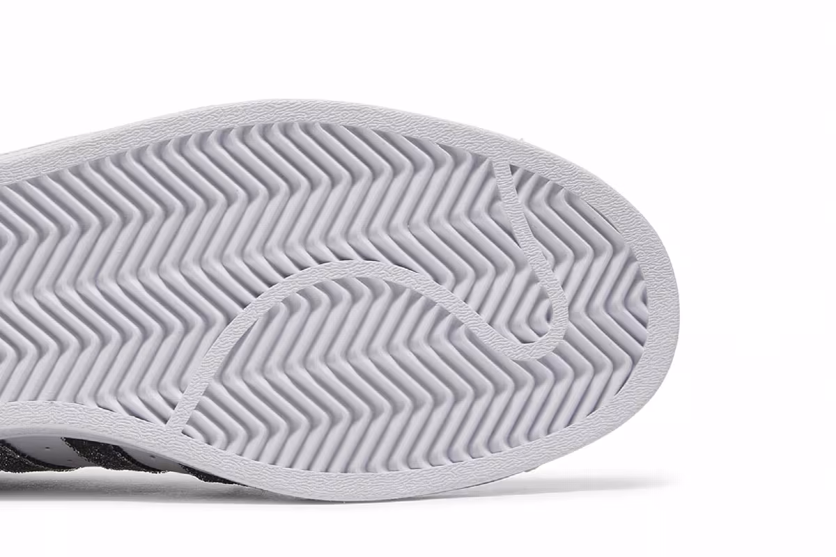 Swarovski x adidas Superstar White Black, view 6